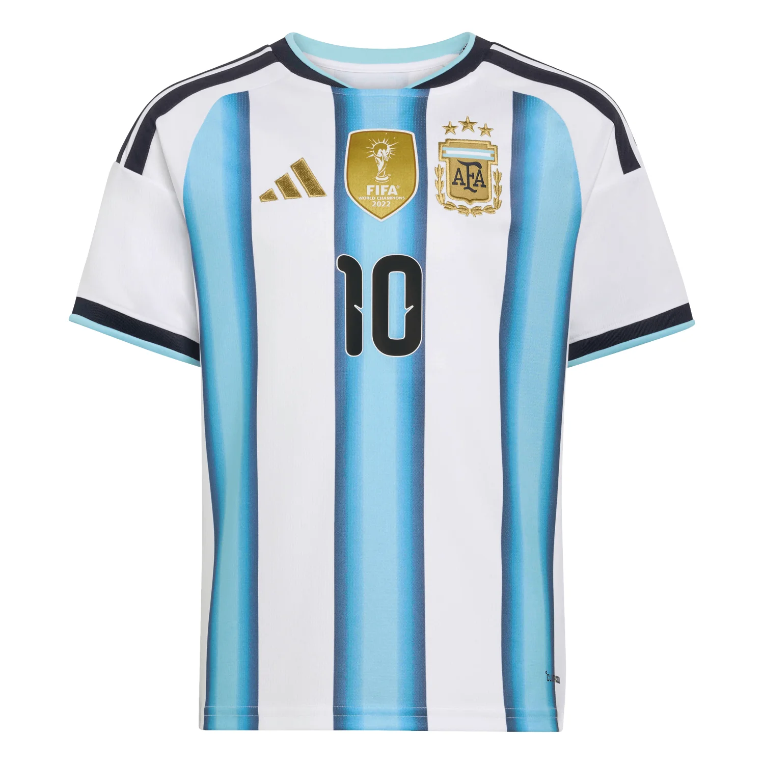 2026 Argentina Home Messi #10 Jersey Youth White (Embroidered Fan Version)