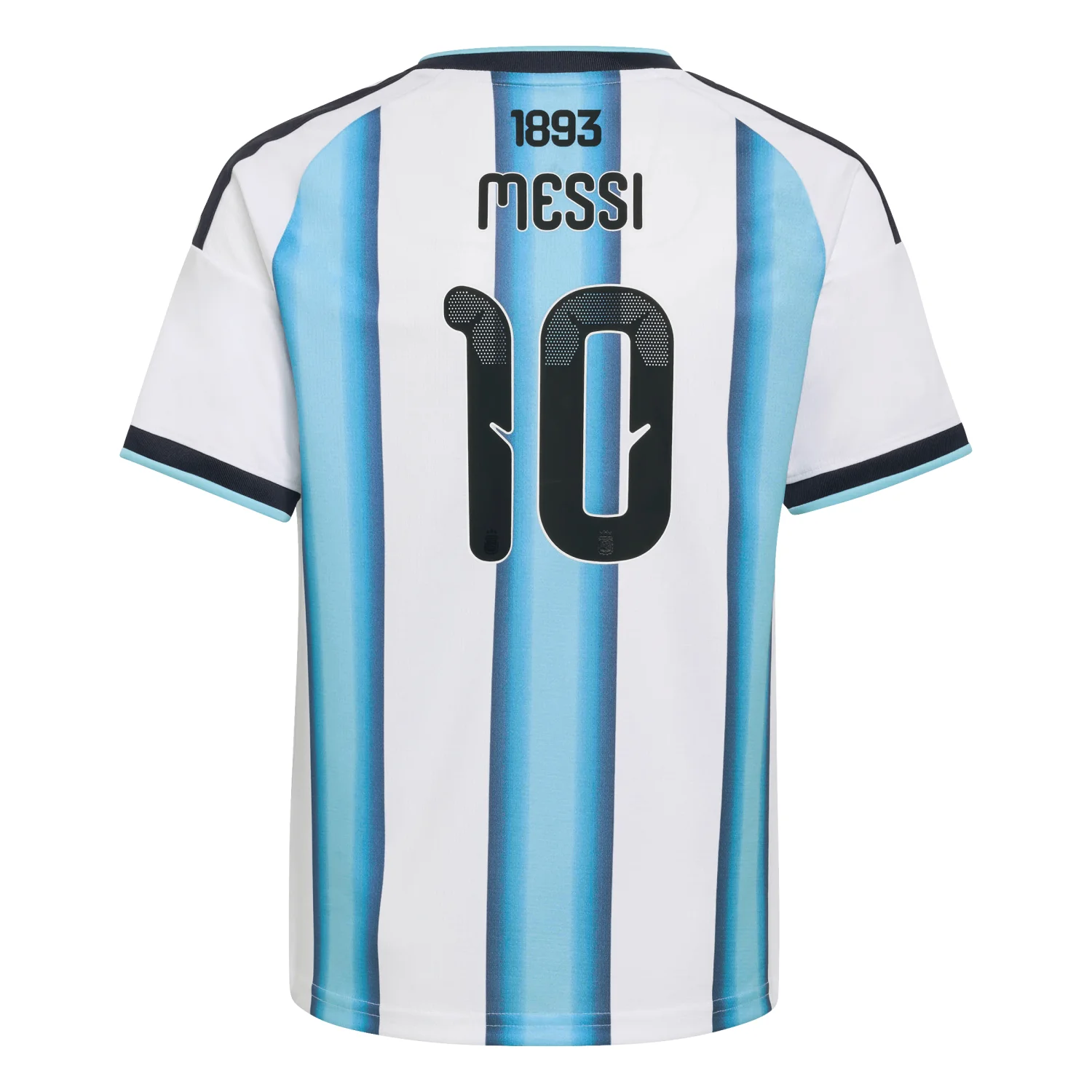 2026 Argentina Home Messi #10 Jersey Youth White (Embroidered Fan Version)