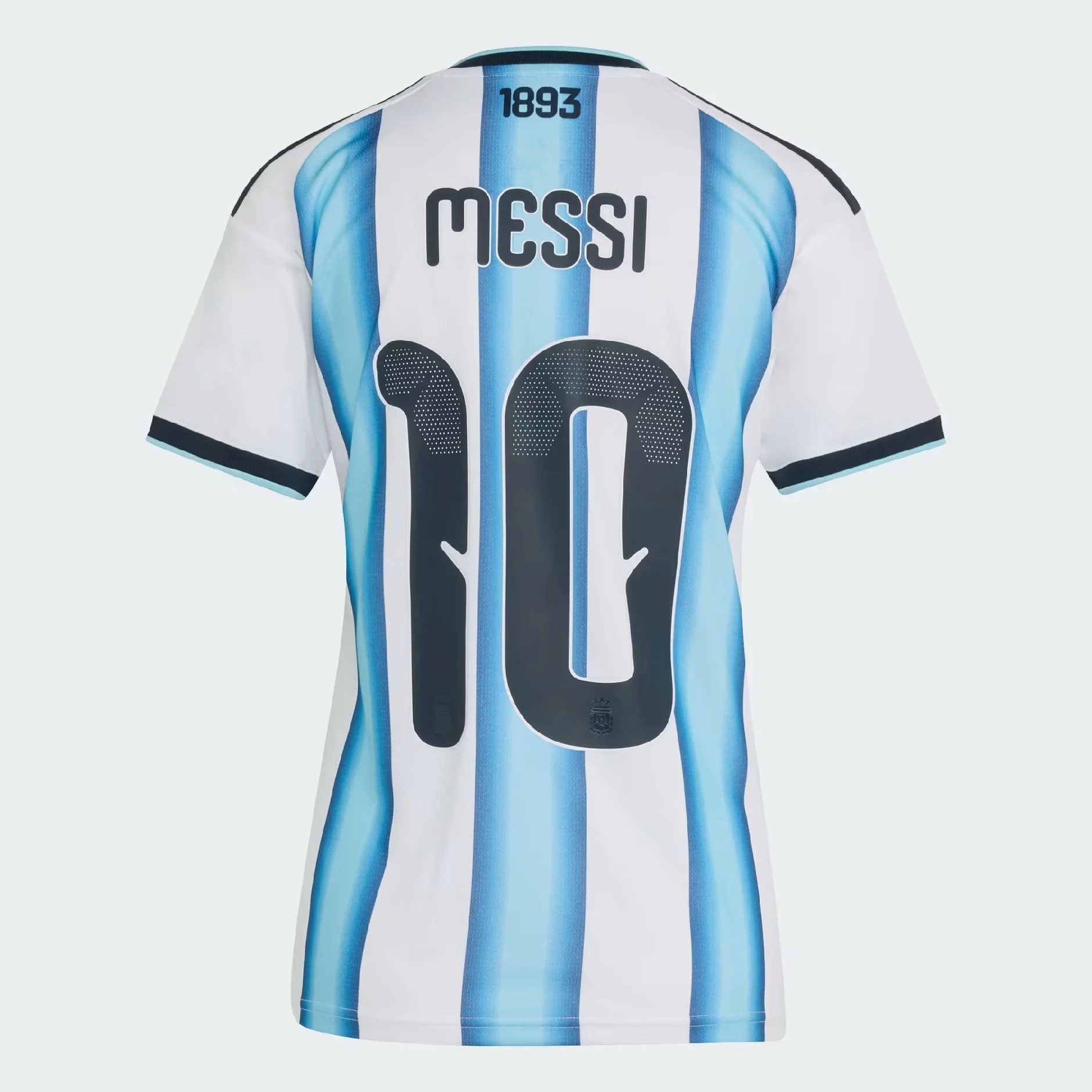 2026 Argentina Home Messi #10 Jersey Women White (Embroidered Fan Version)